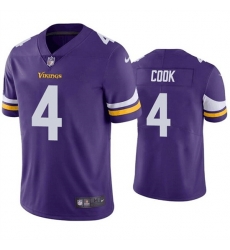 Men Minnesota Vikings 4 Dalvin Cook Purple Vapor Untouchable Stitched Jersey Men Minnesota Vikings 4 Dalvin Cook Purple Vapor Untouchable Stitched Jersey