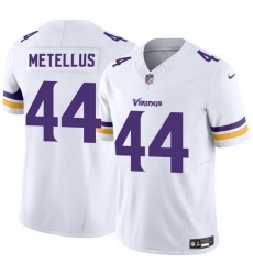Men Minnesota Vikings 44 Josh Metellus White 2025 F U S E Vapor Untouchable Limited Stitched Jersey Men Minnesota Vikings 44 Josh Metellus White 2025 F U S E Vapor Untouchable Limited Stitched Jersey