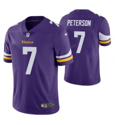 Men Minnesota Vikings 7 Patrick Peterson Purple Vapor Untouchable Stitched Jersey Men Minnesota Vikings 7 Patrick Peterson Purple Vapor Untouchable Stitched Jersey