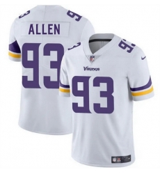 Men Minnesota Vikings 93 Jonathan Allen White 2025 Vapor Untouchable Limited Stitched Jersey