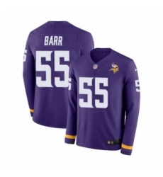 Mens Nike Minnesota Vikings 55 Anthony Barr Limited Purple Therma Long Sleeve NFL Jersey Mens Nike Minnesota Vikings 55 Anthony Barr Limited Purple Therma Long Sleeve NFL Jersey