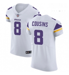 Mens Nike Minnesota Vikings 8 Kirk Cousins White Vapor Untouchable Elite Player NFL Jersey Mens Nike Minnesota Vikings 8 Kirk Cousins White Vapor Untouchable Elite Player NFL Jersey
