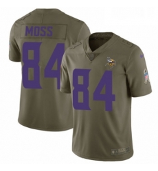 Mens Nike Minnesota Vikings 84 Randy Moss Limited Olive 2017 Salute to Service NFL Jersey Mens Nike Minnesota Vikings 84 Randy Moss Limited Olive 2017 Salute to Service NFL Jersey