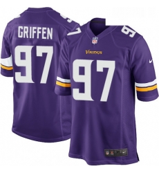Mens Nike Minnesota Vikings 97 Everson Griffen Game Purple Team Color NFL Jersey Mens Nike Minnesota Vikings 97 Everson Griffen Game Purple Team Color NFL Jersey