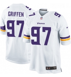 Mens Nike Minnesota Vikings 97 Everson Griffen Game White NFL Jersey Mens Nike Minnesota Vikings 97 Everson Griffen Game White NFL Jersey