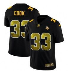 Minnesota Vikings 33 Dalvin Cook Men Black Nike Golden Sequin Vapor Limited NFL Jersey Minnesota Vikings 33 Dalvin Cook Men Black Nike Golden Sequin Vapor Limited NFL Jersey