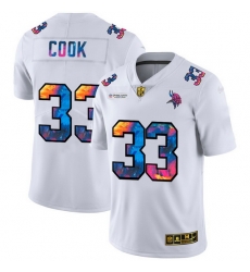 Minnesota Vikings 33 Dalvin Cook Men White Nike Multi Color 2020 NFL Crucial Catch Limited NFL Jersey Minnesota Vikings 33 Dalvin Cook Men White Nike Multi Color 2020 NFL Crucial Catch Limited NFL Jersey