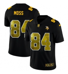 Minnesota Vikings 84 Randy Moss Men Black Nike Golden Sequin Vapor Limited NFL Jersey Minnesota Vikings 84 Randy Moss Men Black Nike Golden Sequin Vapor Limited NFL Jersey