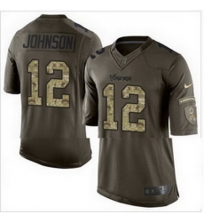 Nike Minnesota Vikings #12 Charles Johnson Green Mens Stitched NFL Limited Salute to Service Jersey Nike Minnesota Vikings #12 Charles Johnson Green Mens Stitched NFL Limited Salute to Service Jersey
