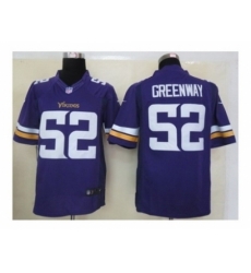 Nike Minnesota Vikings 52 Chad Greenway Purple Limited NFL Jersey Nike Minnesota Vikings 52 Chad Greenway Purple Limited NFL Jersey
