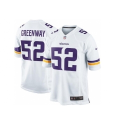 Nike Minnesota Vikings 52 Chad Greenway White Game NFL Jersey Nike Minnesota Vikings 52 Chad Greenway White Game NFL Jersey