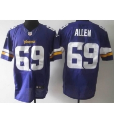 Nike Minnesota Vikings 69 Jared Allen Purple Elite NFL Jersey Nike Minnesota Vikings 69 Jared Allen Purple Elite NFL Jersey