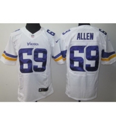 Nike Minnesota Vikings 69 Jared Allen White Elite NFL Jersey Nike Minnesota Vikings 69 Jared Allen White Elite NFL Jersey