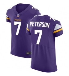Nike Minnesota Vikings 7 Patrick Peterson Purple Team Color Men Stitched NFL Vapor Untouchable Elite Jersey Nike Minnesota Vikings 7 Patrick Peterson Purple Team Color Men Stitched NFL Vapor Untouchable Elite Jersey