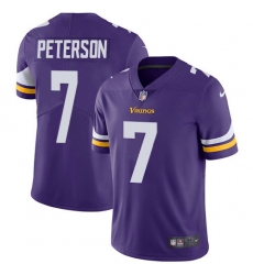 Nike Minnesota Vikings 7 Patrick Peterson Purple Team Color Men Stitched NFL Vapor Untouchable Limited Jersey Nike Minnesota Vikings 7 Patrick Peterson Purple Team Color Men Stitched NFL Vapor Untouchable Limited Jersey