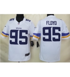 Nike Minnesota Vikings 95 Sharrif Floyd White Limited NFL Jersey Nike Minnesota Vikings 95 Sharrif Floyd White Limited NFL Jersey