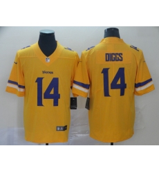 Nike Vikings 14 Stefon Diggs Gold Inverted Legend Limited Jersey Nike Vikings 14 Stefon Diggs Gold Inverted Legend Limited Jersey