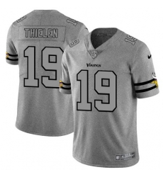 Nike Vikings 19 Adam Thielen 2019 Gray Gridiron Gray Vapor Untouchable Limited Jersey Nike Vikings 19 Adam Thielen 2019 Gray Gridiron Gray Vapor Untouchable Limited Jersey