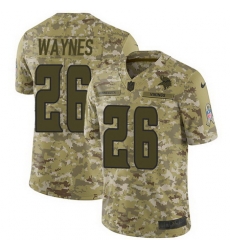Nike Vikings #26 Trae Waynes Camo Mens Stitched NFL Limited 2018 Salute To Service Jersey Nike Vikings #26 Trae Waynes Camo Mens Stitched NFL Limited 2018 Salute To Service Jersey