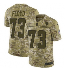 Nike Vikings #73 Sharrif Floyd Camo Mens Stitched NFL Limited 2018 Salute To Service Jersey Nike Vikings #73 Sharrif Floyd Camo Mens Stitched NFL Limited 2018 Salute To Service Jersey