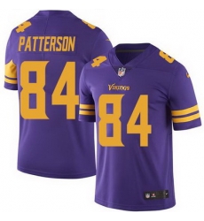Nike Vikings #84 Cordarrelle Patterson Purple Mens Stitched NFL Limited Rush Jersey Nike Vikings #84 Cordarrelle Patterson Purple Mens Stitched NFL Limited Rush Jersey