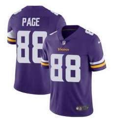 Nike Vikings #88 Alan Page Purple Team Color Mens Stitched NFL Vapor Untouchable Limited Jersey Nike Vikings #88 Alan Page Purple Team Color Mens Stitched NFL Vapor Untouchable Limited Jersey