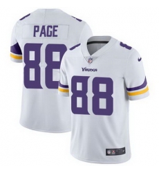 Nike Vikings #88 Alan Page White Mens Stitched NFL Vapor Untouchable Limited Jersey Nike Vikings #88 Alan Page White Mens Stitched NFL Vapor Untouchable Limited Jersey