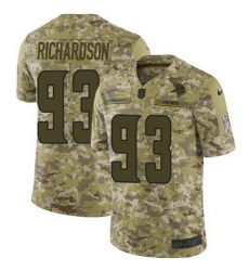Nike Vikings #93 Sheldon Richardson Camo Mens Stitched NFL Limited 2018 Salute To Service Jersey Nike Vikings #93 Sheldon Richardson Camo Mens Stitched NFL Limited 2018 Salute To Service Jersey