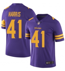 Vikings 41 Anthony Harris Purple Men Stitched Football Limited Rush Jersey Vikings 41 Anthony Harris Purple Men Stitched Football Limited Rush Jersey
