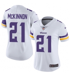 Nike Vikings #21 Jerick McKinnon White Womens Stitched NFL Vapor Untouchable Limited Jersey Nike Vikings #21 Jerick McKinnon White Womens Stitched NFL Vapor Untouchable Limited Jersey