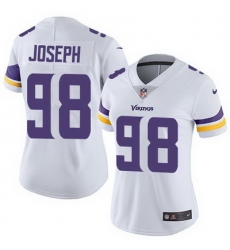 Nike Vikings #98 Linval Joseph White Womens Stitched NFL Vapor Untouchable Limited Jersey Nike Vikings #98 Linval Joseph White Womens Stitched NFL Vapor Untouchable Limited Jersey