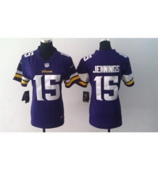 Nike Women Minnesota Vikings #15 Greg Jennings Purple Jerseys Nike Women Minnesota Vikings #15 Greg Jennings Purple Jerseys