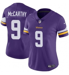 Women Minnesota Vikings 9 J J McCarthy Purple 2024 Draft Vapor Stitched Jersey Women Minnesota Vikings 9 J J McCarthy Purple 2024 Draft Vapor Stitched Jersey