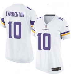 Womens Nike Minnesota Vikings 10 Fran Tarkenton Game White NFL Jersey Womens Nike Minnesota Vikings 10 Fran Tarkenton Game White NFL Jersey