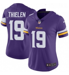 Womens Nike Minnesota Vikings 19 Adam Thielen Purple Team Color Vapor Untouchable Limited Player NFL Jersey Womens Nike Minnesota Vikings 19 Adam Thielen Purple Team Color Vapor Untouchable Limited Player NFL Jersey