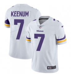 Nike Vikings #7 Case Keenum White Youth Stitched NFL Vapor Untouchable Limited Jersey Nike Vikings #7 Case Keenum White Youth Stitched NFL Vapor Untouchable Limited Jersey