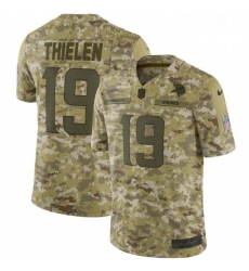 Youth Nike Minnesota Vikings 19 Adam Thielen Limited Camo 2018 Salute to Service NFL Jersey Youth Nike Minnesota Vikings 19 Adam Thielen Limited Camo 2018 Salute to Service NFL Jersey