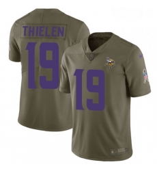 Youth Nike Minnesota Vikings 19 Adam Thielen Limited Olive 2017 Salute to Service NFL Jersey Youth Nike Minnesota Vikings 19 Adam Thielen Limited Olive 2017 Salute to Service NFL Jersey