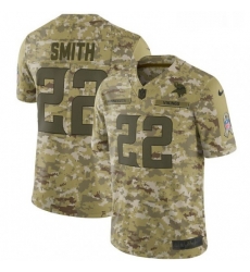Youth Nike Minnesota Vikings 22 Harrison Smith Limited Camo 2018 Salute to Service NFL Jersey Youth Nike Minnesota Vikings 22 Harrison Smith Limited Camo 2018 Salute to Service NFL Jersey