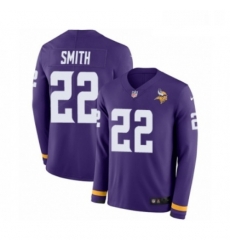 Youth Nike Minnesota Vikings 22 Harrison Smith Limited Purple Therma Long Sleeve NFL Jersey Youth Nike Minnesota Vikings 22 Harrison Smith Limited Purple Therma Long Sleeve NFL Jersey