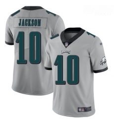 Eagles 10 DeSean Jackson Silver Men Stitched Football Limited Inverted Legend Jersey Eagles 10 DeSean Jackson Silver Men Stitched Football Limited Inverted Legend Jersey