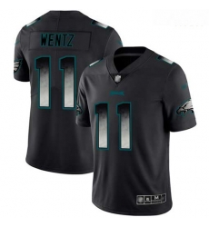 Eagles 11 Carson Wentz Black Men Stitched Football Vapor Untouchable Limited Smoke Fashion Jersey Eagles 11 Carson Wentz Black Men Stitched Football Vapor Untouchable Limited Smoke Fashion Jersey
