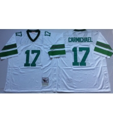 Eagles 17 Harold Carmichael White Throwback Jersey Eagles 17 Harold Carmichael White Throwback Jersey