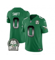 Men Philadelphia Eagles 0 D 27Andre Swift Green 2023 F U S E Throwback Vapor Untouchable Limited Stitched Football Jersey Men Philadelphia Eagles 0 D 27Andre Swift Green 2023 F U S E Throwback Vapor Untouchable Limited Stitched Football Jersey