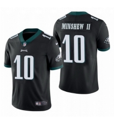 Men Philadelphia Eagles 10 Gardner Minshew II Black Vapor Untouchable Limited Stitched Jersey Men Philadelphia Eagles 10 Gardner Minshew II Black Vapor Untouchable Limited Stitched Jersey