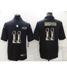 Men Philadelphia Eagles 11 A J Brown Black Statue Of Liberty Limited Stitched jersey Men Philadelphia Eagles 11 A J Brown Black Statue Of Liberty Limited Stitched jersey