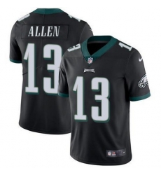 Men Philadelphia Eagles 13 Devon Allen Black Vapor Untouchable Limited Stitched Jersey Men Philadelphia Eagles 13 Devon Allen Black Vapor Untouchable Limited Stitched Jersey