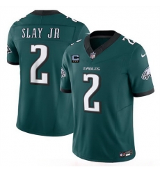 Men Philadelphia Eagles 2 Darius Slay JR Green F U S E With 3 Star C Patch Vapor Untouchable Limited Stitched Football Jersey Men Philadelphia Eagles 2 Darius Slay JR Green F U S E With 3 Star C Patch Vapor Untouchable Limited Stitched Football Jersey