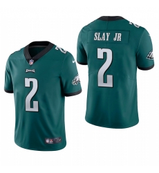 Men Philadelphia Eagles 2 Darius Slay Jr Midnight Green Vapor Limited Jersey Men Philadelphia Eagles 2 Darius Slay Jr Midnight Green Vapor Limited Jersey