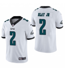 Men Philadelphia Eagles 2 Darius Slay Jr White Vapor Limited Jersey Men Philadelphia Eagles 2 Darius Slay Jr White Vapor Limited Jersey